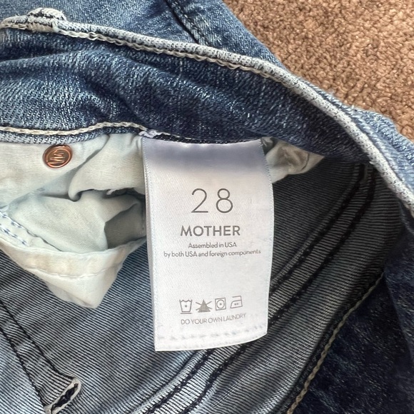 MOTHER denim The Insider in Weekend Warrior size 28 - Picture 3 of 6
